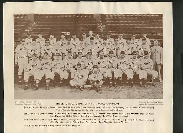 Cardinals Team 1946